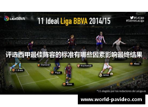 评选西甲最佳阵容的标准有哪些因素影响最终结果 评选西甲最佳阵容的标准有哪些因素影响最终结果